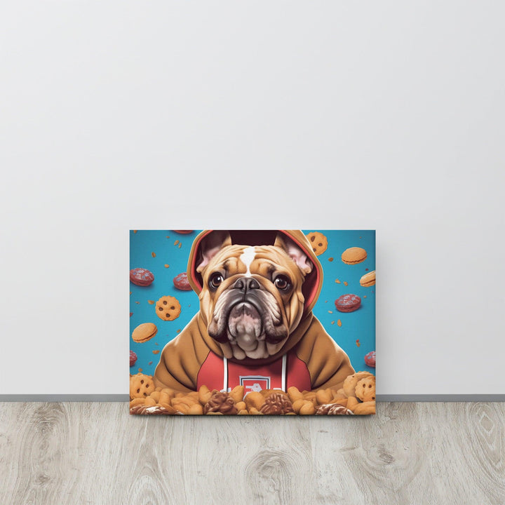 french_bulldog cookies Leinwand - Bobbis Store Hunde