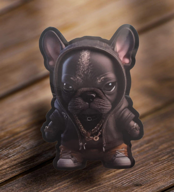 French Bulldog Mafia Aufkleber Sticker - Bobbis Store Hunde
