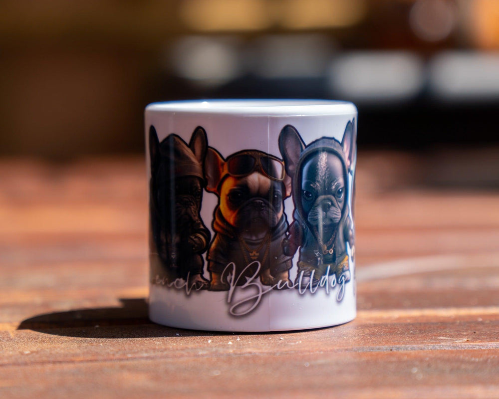 French Bulldog Mafia - Kinder Henkelbecher - Bobbis Store Hunde