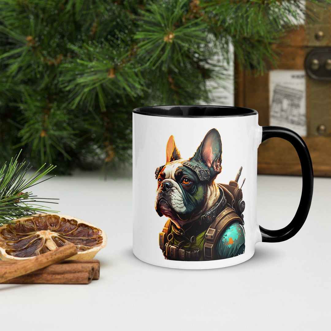 French Gamer Tasse mit farbiger Innenseite - Bobbis Store Hunde
