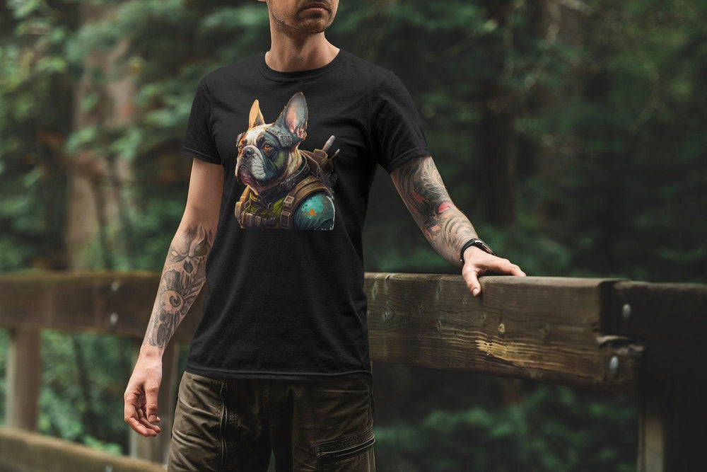 French Gamer Unisex-Bio-Baumwoll-T-Shirt - Bobbis Store Hunde