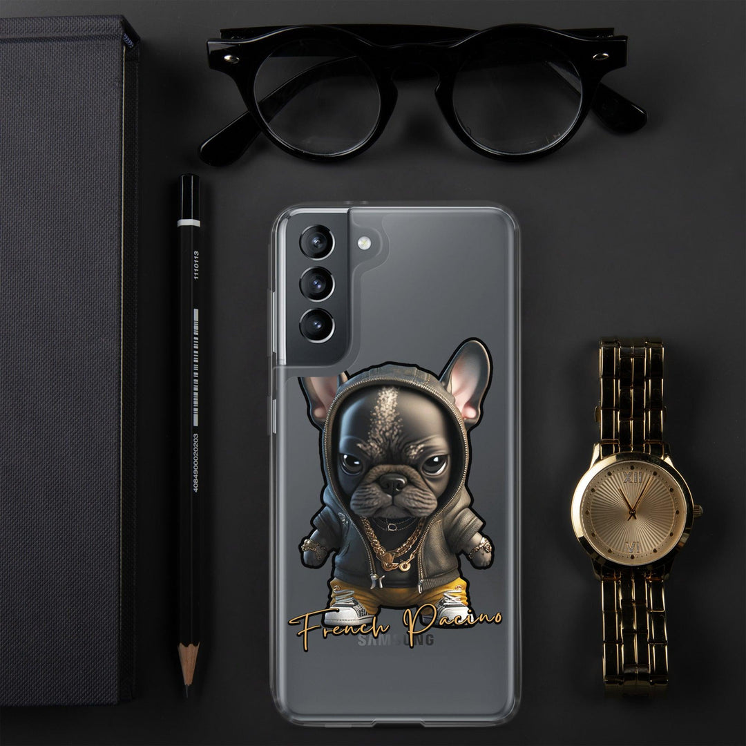 French Pacino Samsung-Handyhülle - Bobbis Store Hunde