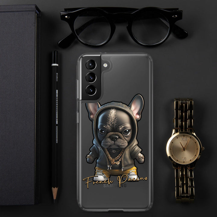 French Pacino Samsung-Handyhülle - Bobbis Store Hunde