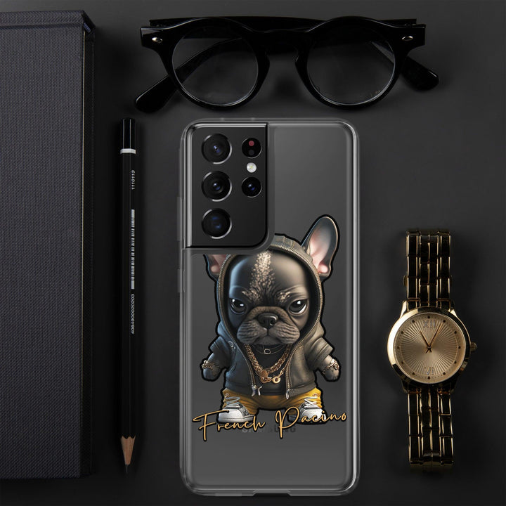 French Pacino Samsung-Handyhülle - Bobbis Store Hunde
