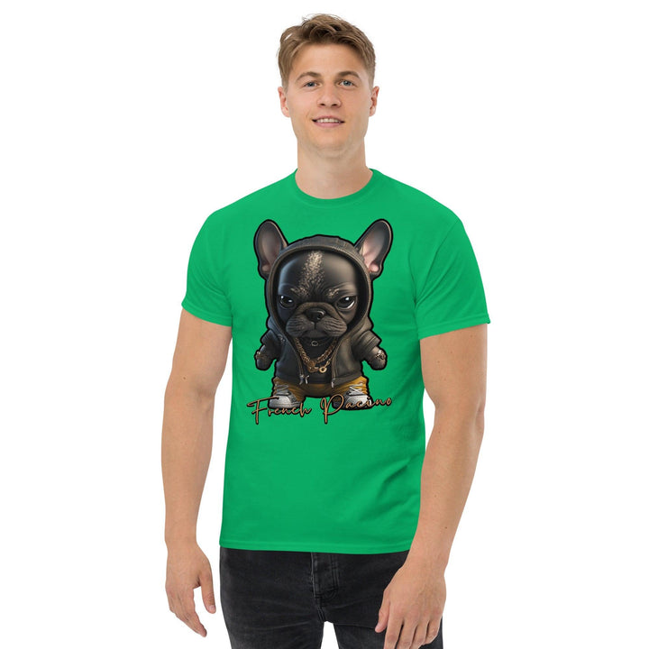 French Pacino Unisex-Bio-Baumwoll-T-Shirt - Bobbis Store Hunde