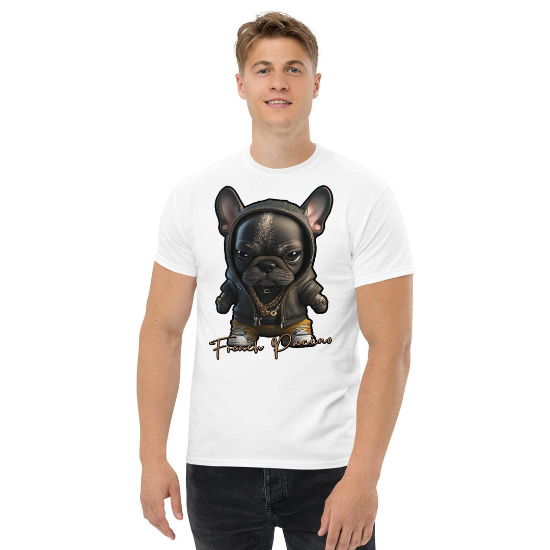 French Pacino Unisex-Bio-Baumwoll-T-Shirt - Bobbis Store Hunde