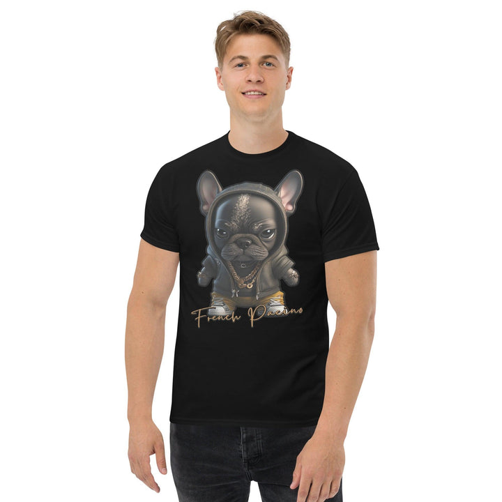 French Pacino Unisex-Bio-Baumwoll-T-Shirt - Bobbis Store Hunde