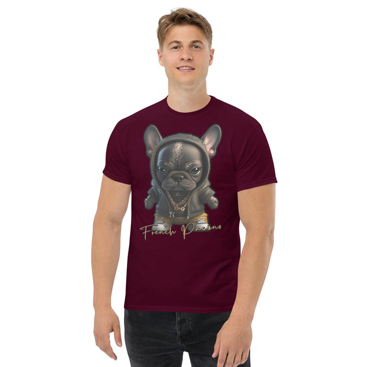 French Pacino Unisex-Bio-Baumwoll-T-Shirt - Bobbis Store Hunde