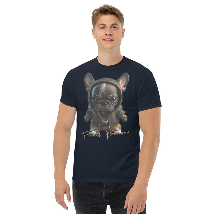 French Pacino Unisex-Bio-Baumwoll-T-Shirt - Bobbis Store Hunde