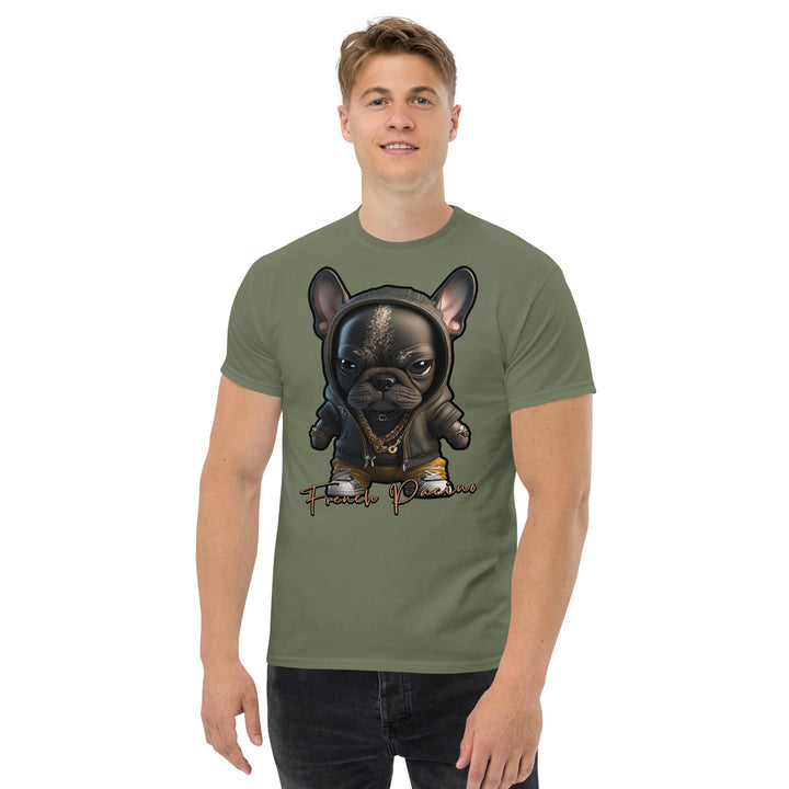 French Pacino Unisex-Bio-Baumwoll-T-Shirt - Bobbis Store Hunde