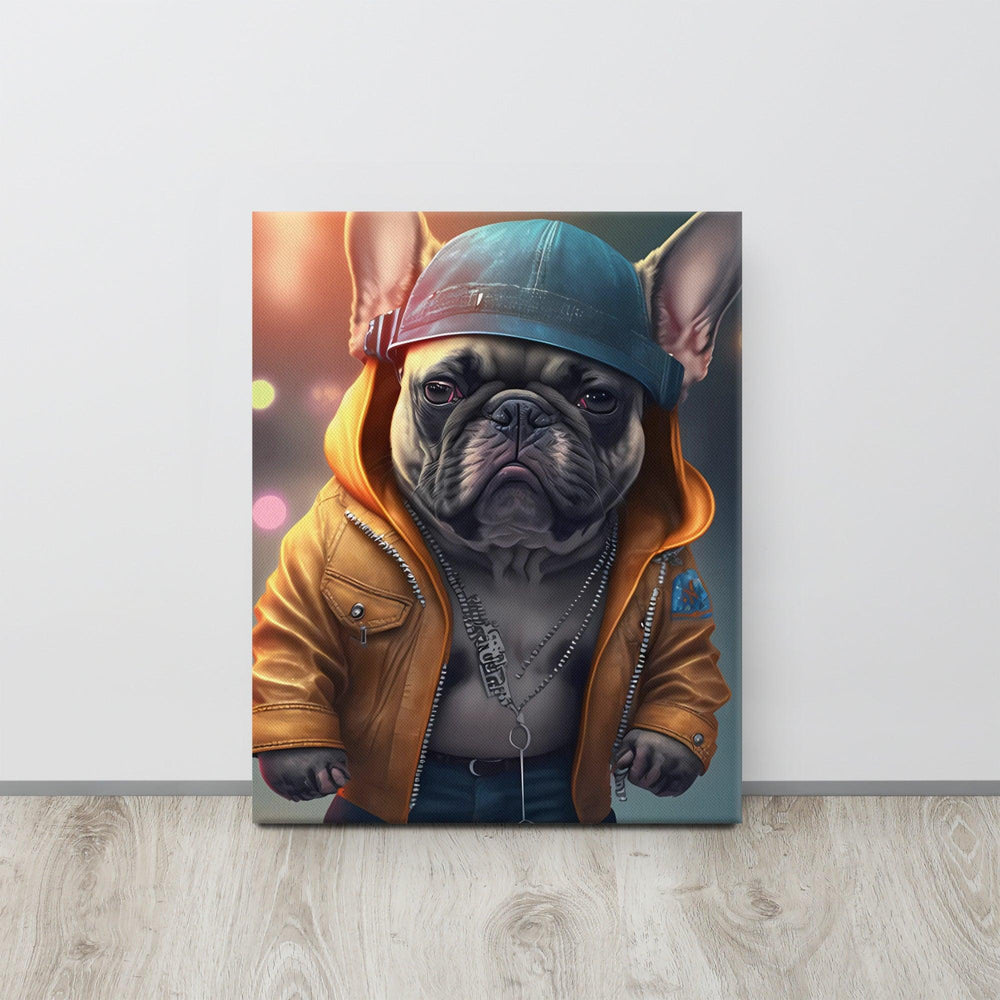 French Tyson Leinwand - Bobbis Store Hunde