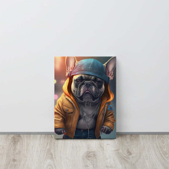French Tyson Leinwand - Bobbis Store Hunde