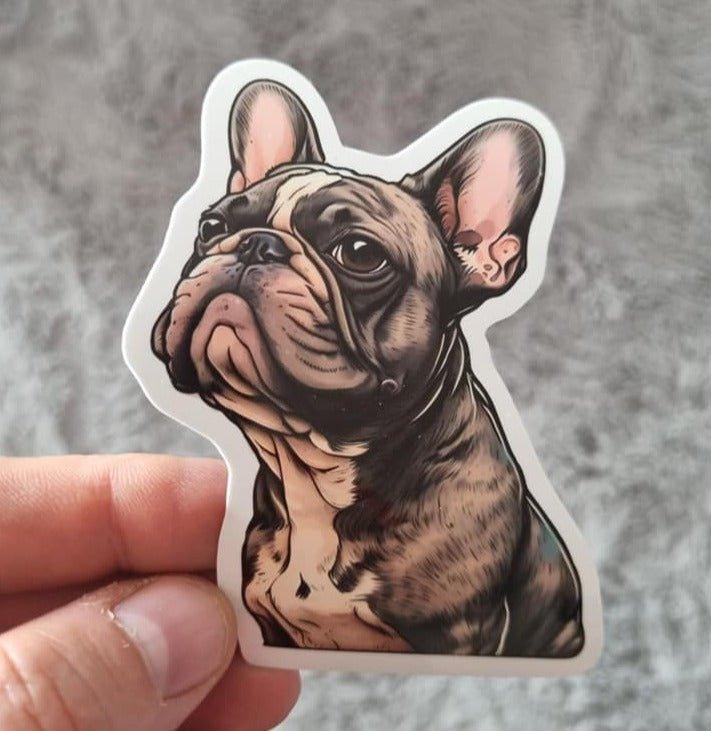 Frenchie Aufkleber Sticker - Bobbis Store Hunde