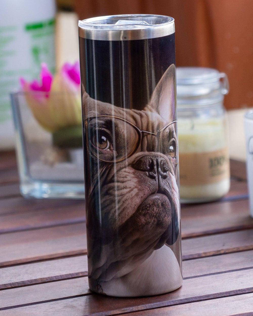 Frenchie Boss Thermobecher - Bobbis Store Hunde