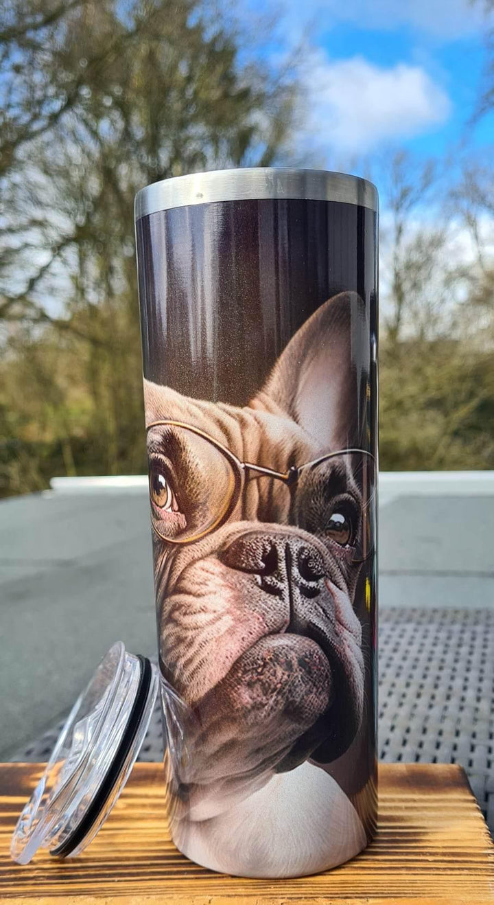 Frenchie Boss Thermobecher - Bobbis Store Hunde