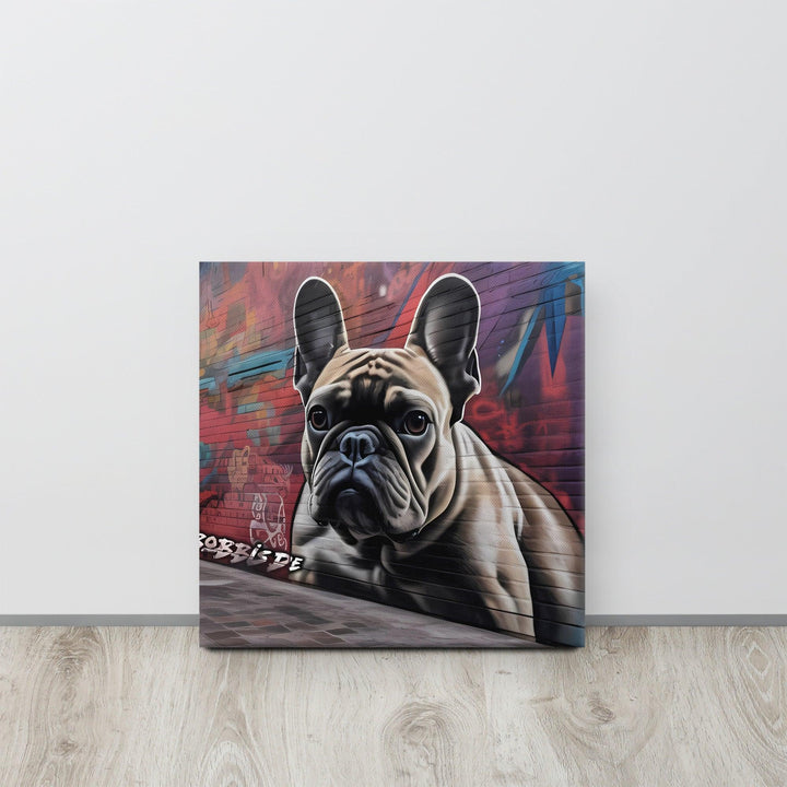 Frenchie Graffiti Leinwand - Bobbis Store Hunde