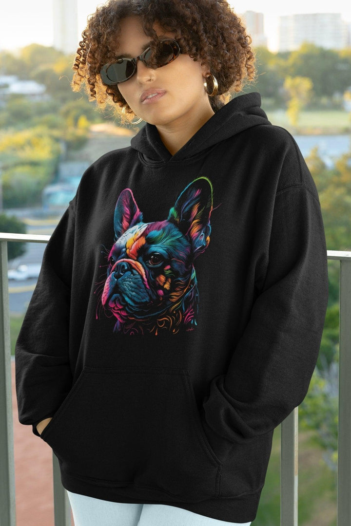 frenchie-of-psychedelic Kapuzenpullover - Bobbis Store Hunde