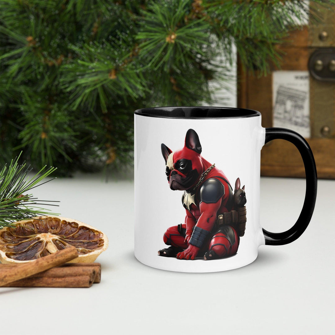 Frenchpool Tasse mit farbiger Innenseite - Bobbis Store Hunde