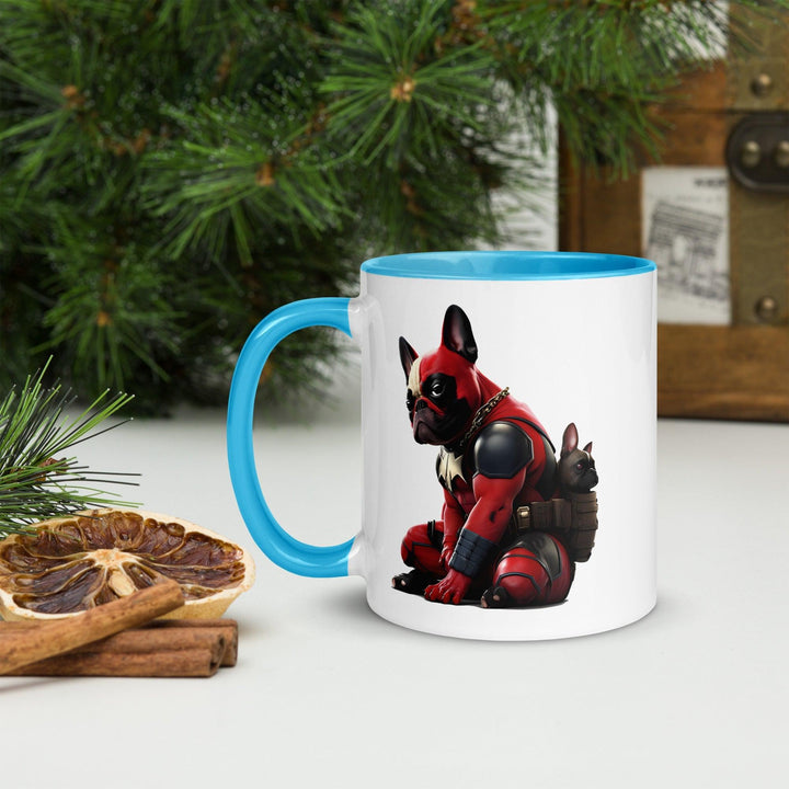 Frenchpool Tasse mit farbiger Innenseite - Bobbis Store Hunde