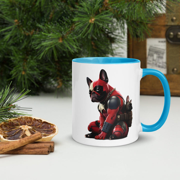Frenchpool Tasse mit farbiger Innenseite - Bobbis Store Hunde