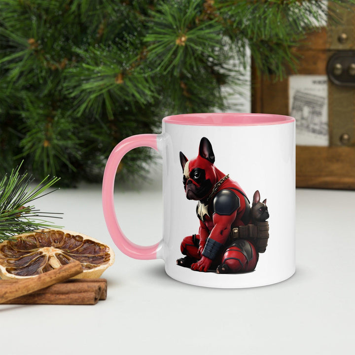 Frenchpool Tasse mit farbiger Innenseite - Bobbis Store Hunde