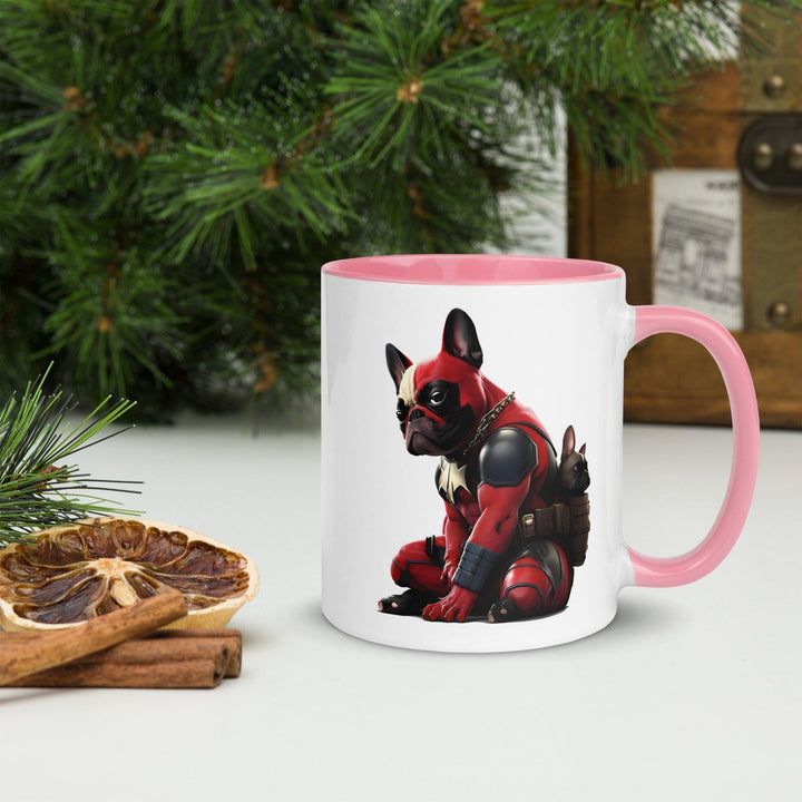 Frenchpool Tasse mit farbiger Innenseite - Bobbis Store Hunde
