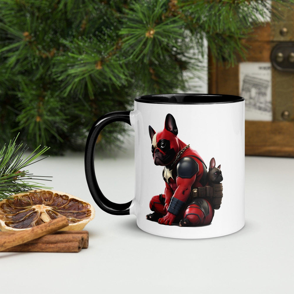 Frenchpool Tasse mit farbiger Innenseite - Bobbis Store Hunde
