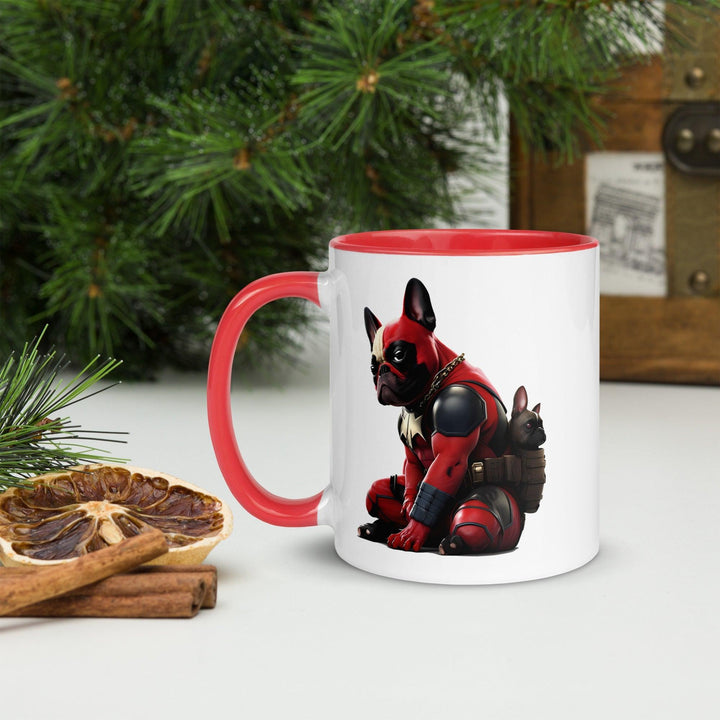 Frenchpool Tasse mit farbiger Innenseite - Bobbis Store Hunde