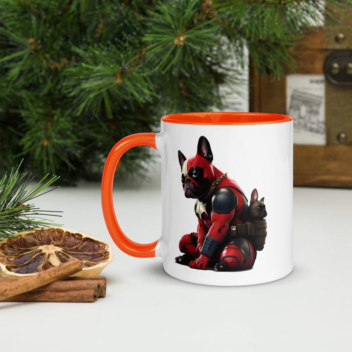 Frenchpool Tasse mit farbiger Innenseite - Bobbis Store Hunde
