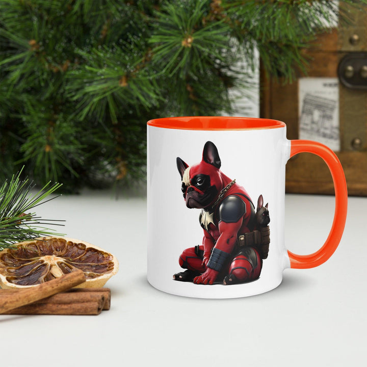 Frenchpool Tasse mit farbiger Innenseite - Bobbis Store Hunde