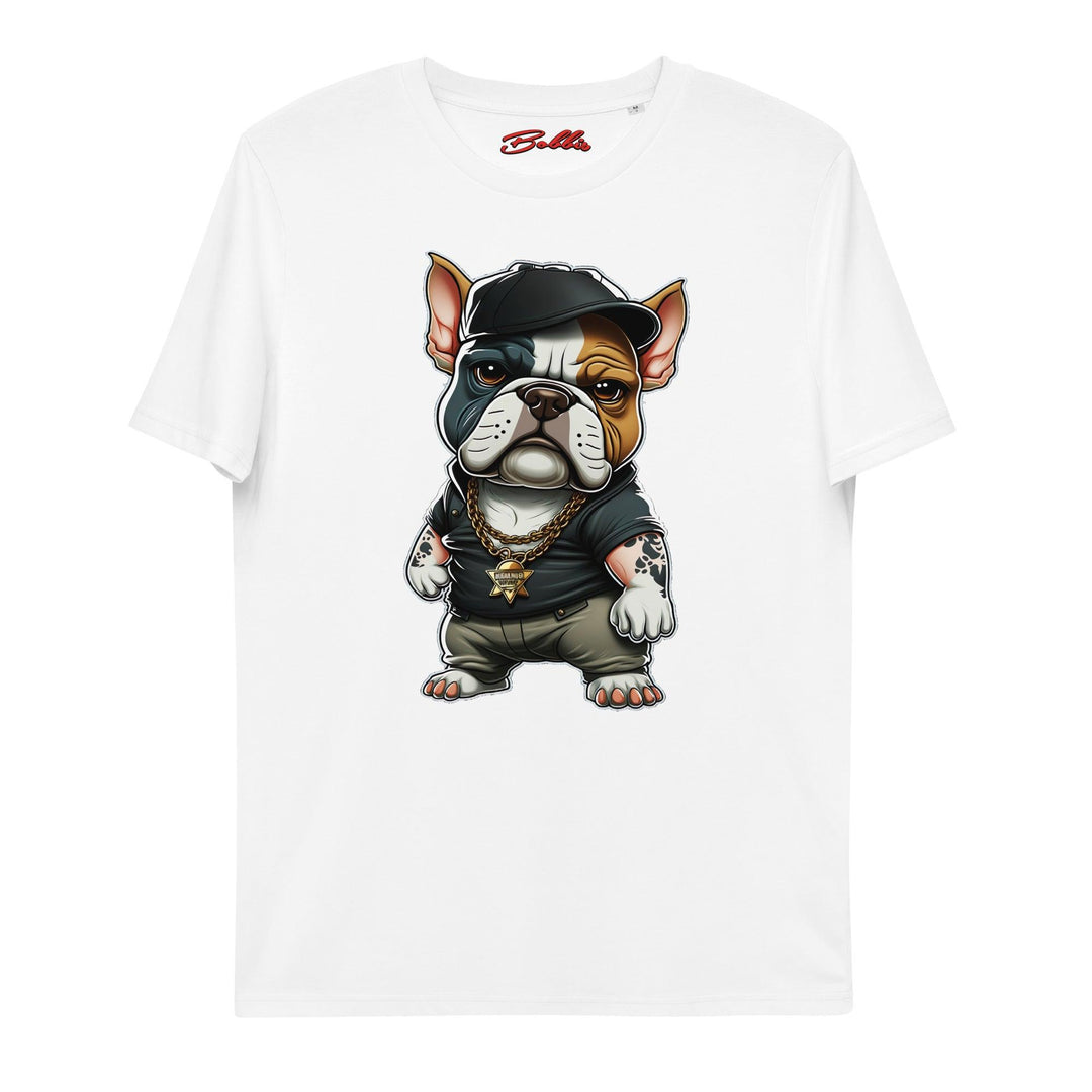 Gangster Dog #2 Unisex-Bio-Baumwoll-T-Shirt - Bobbis Store Hunde