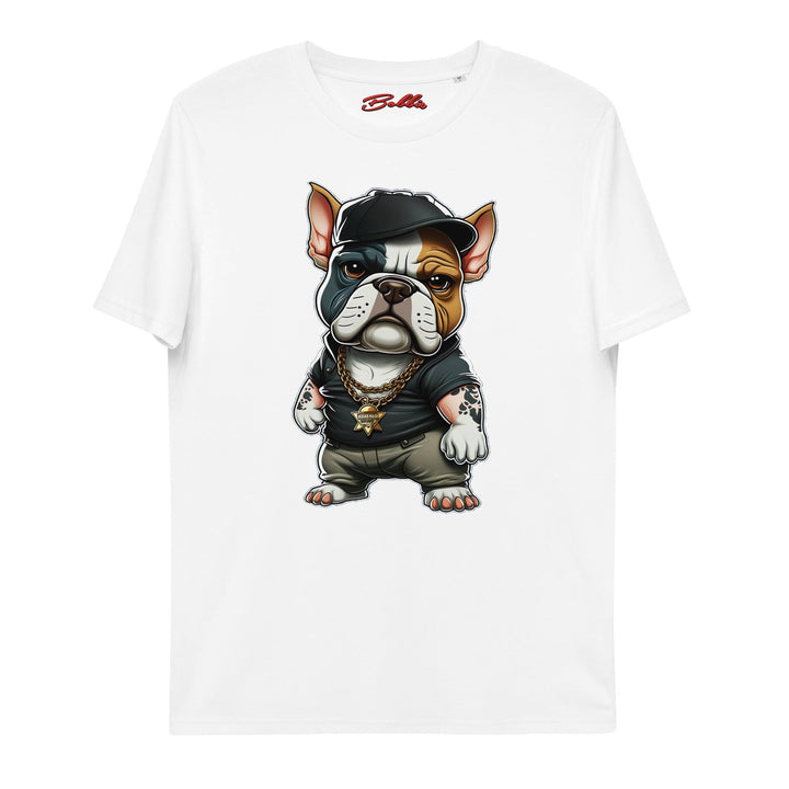 Gangster Dog #2 Unisex-Bio-Baumwoll-T-Shirt - Bobbis Store Hunde