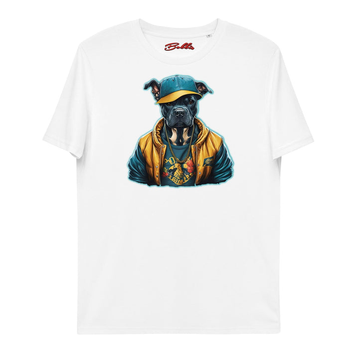 Gangster Dog #8 Unisex-Bio-Baumwoll-T-Shirt - Bobbis Store Hunde