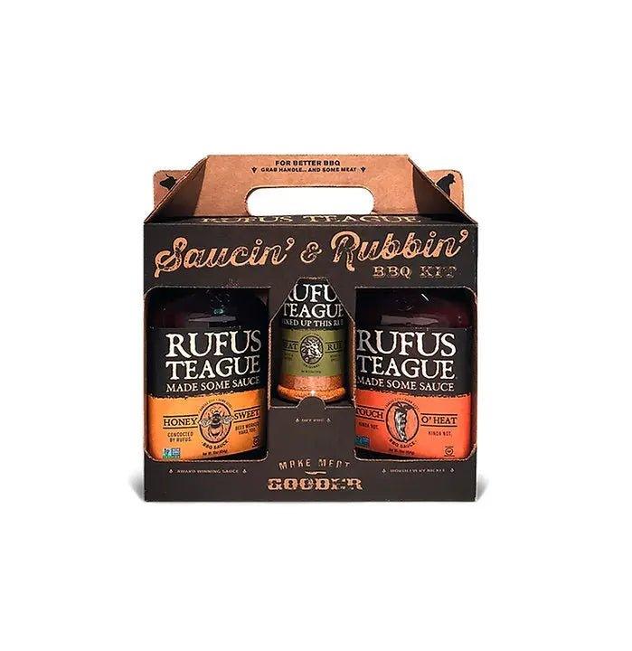 Geschenkset 3er BBQ Sauce + Rub Classic Rufus Teaque - Bobbis Store Hunde