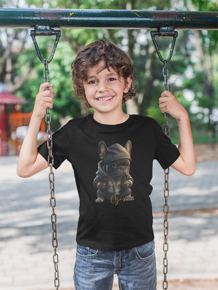 Gismo Bio-Baumwoll-T-Shirt für Kinder - Bobbis Store Hunde