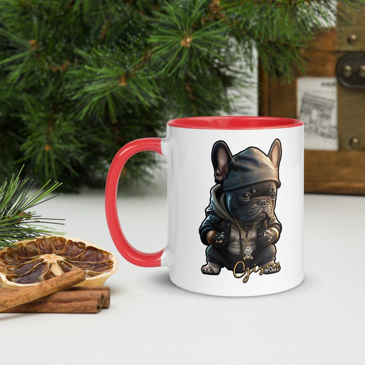 Gismo Tasse mit farbiger Innenseite - Bobbis Store Hunde