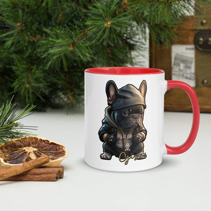 Gismo Tasse mit farbiger Innenseite - Bobbis Store Hunde