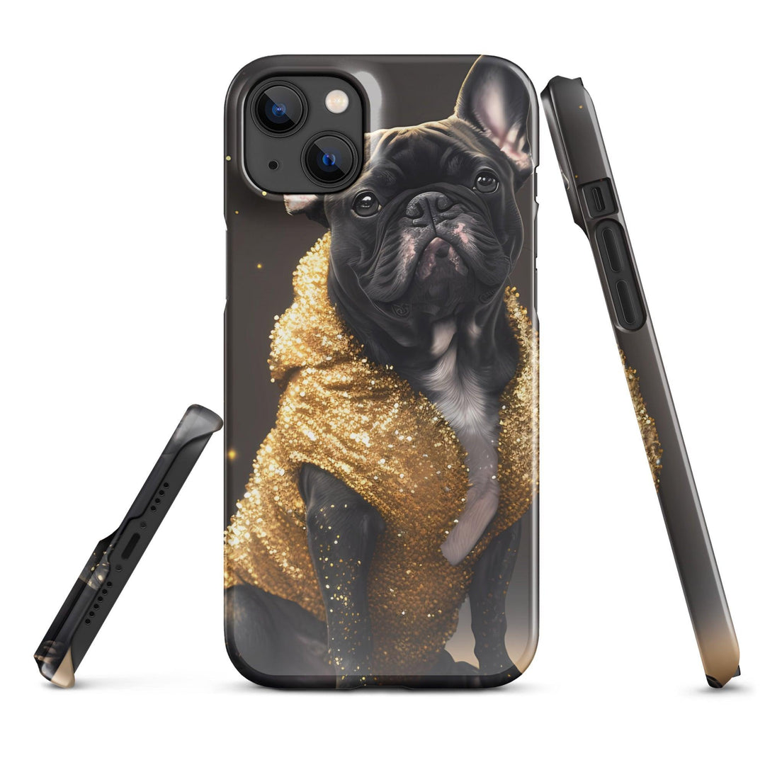 Gold Snapcase iPhone®-Hülle - Bobbis Store Hunde