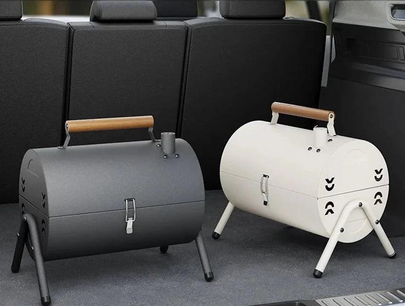 Holzkohlegrill - Reisegrill- Minigrill- Tragbar - Bobbis Store Hunde