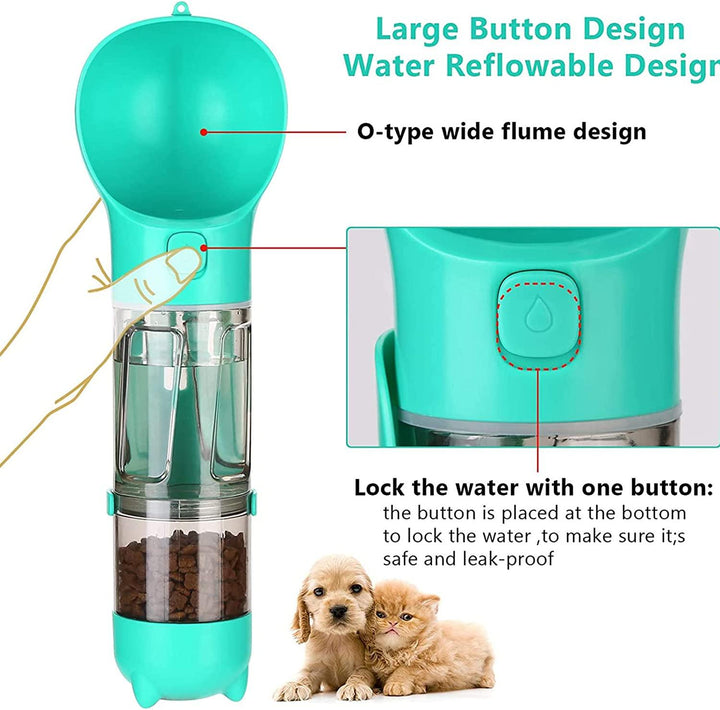 Hunde-Futterspender »Tragbare Haustier Wasserflasche 300ml - Bobbis Store Hunde