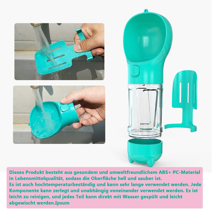 Hunde-Futterspender »Tragbare Haustier Wasserflasche 300ml - Bobbis Store Hunde