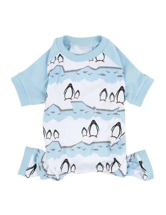 Hunde-Pyjama-Prints aus Baumwolle PINGUIN - Bobbis Store Hunde