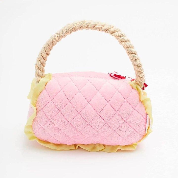 Hundespielzeug, Handtasche, Rosa - Bobbis Store Hunde