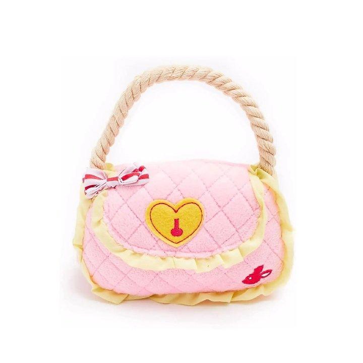 Hundespielzeug, Handtasche, Rosa - Bobbis Store Hunde