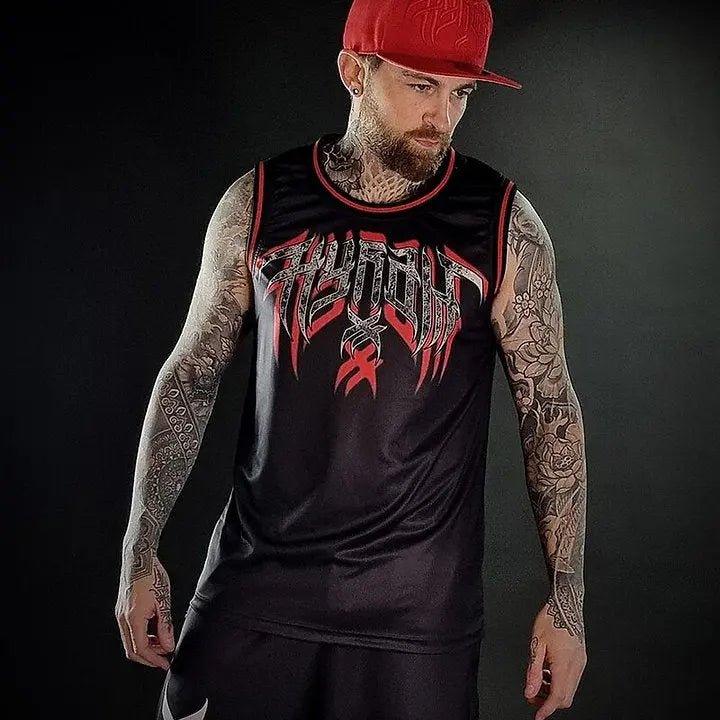 Hyraw Basketball Tank Top - Cerbere - Bobbis Store Hunde