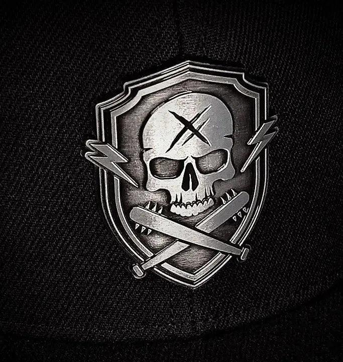 HYRAW METALLSCHÄDEL-SNAPBACK-KAPPE - Bobbis Store Hunde