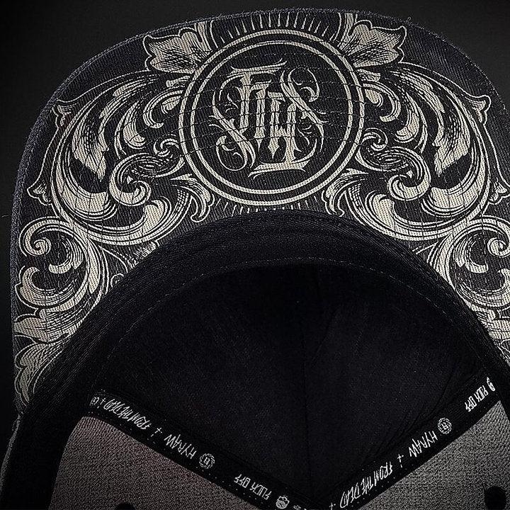 Hyraw Snapback Cap - Ace Grey - Bobbis Store Hunde