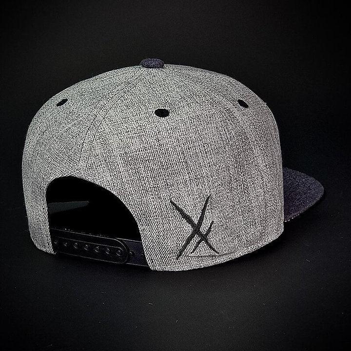 Hyraw Snapback Cap - Ace Grey - Bobbis Store Hunde