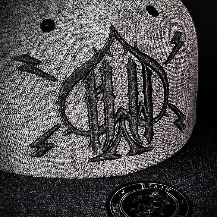 Hyraw Snapback Cap - Ace Grey - Bobbis Store Hunde
