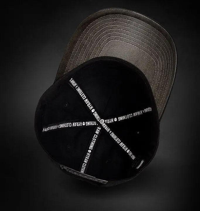 HYRAW TRUCKER-MÜTZE MIT SCHÄDEL AUS METALL - Bobbis Store Hunde